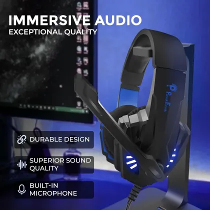 PunnkFunnk BattleKiller Wired Gaming Headphones