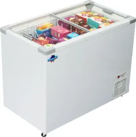 Rockwell SFR350GT 330 L Glass Top Deep Freezer