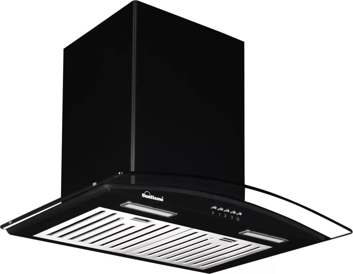 Sunflame chimney deals edge 60 bk