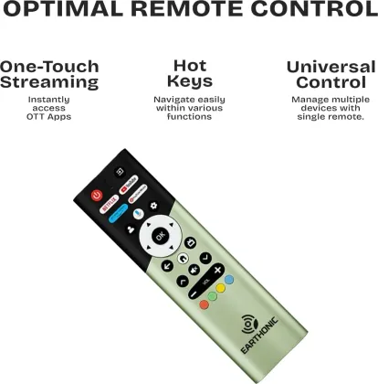 Earthonic E65UHD4KQ11GS24 65 inch Ultra HD 4K Smart QLED TV