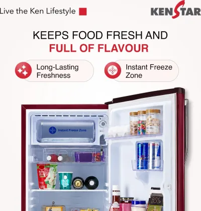 Kenstar 182BD1KS26F0.SW 182 L 1 Star Single Door Refrigerator