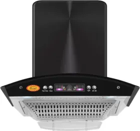 Surya Eco Push 60cm Wall Mounted Chimney