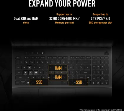 Asus TUF Gaming A16 FA608PP-QT014WS Laptop (AMD Ryzen 9 8940HX/ 16GB/ 1TB SSD/ Win11 Home/ 8GB RTX 5070 Graph)