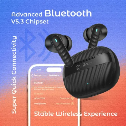 pTron Bassbuds Bliss True Wireless Earbuds