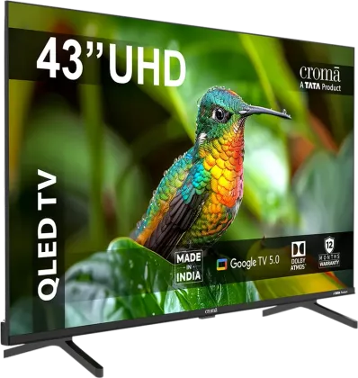 Croma CREL043UGQ024652 43 inch Ultra HD Smart QLED TV