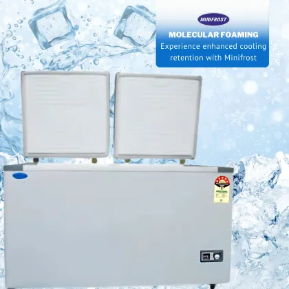 Minifrost CF-350 DD 300 L Double Door Deep Freezer