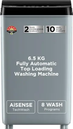 Acer AR65HFATLH1C1LG24D 6.5 Kg Fully Automatic Top Load Washing Machine