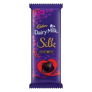 Cadbury Dairy Milk Silk Valentine Chocolate  Bar, 3 x 150 g