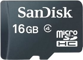 SanDisk 16 GB MicroSDHC Class 4 4 MB/s  Memory Card