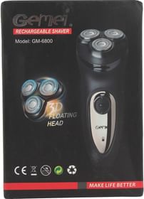 Gemei Rechargeable GM-6800 Shaver For Men