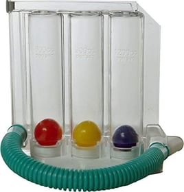 Infi Infi0009 3 Balls Spirometer Respiratory Lung Exerciser