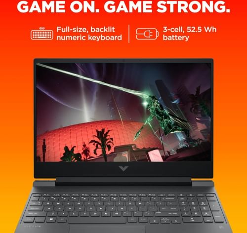 HP Victus 15-fb0185AX Gaming Laptop (AMD Ryzen 5 5600H/ 8GB/ 512GB SSD/ Win11/ 4GB Graph)