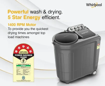 Whirlpool Magic Clean 8 kg Semi Automatic Washing Machine