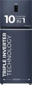Haier HEF-332GBLA-P 328 L 2 Star Double Door Refrigerator