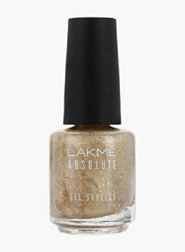 Lakme Absolute Gel Stylist Nail Color, Ivory Dust, 15 ml