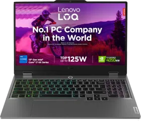 Lenovo LOQ 15IRX9 83DV01LQIN Gaming Laptop (13th Gen Core i7/ 16GB/ 512GB SSD/ Win11/ 6GB Graph)