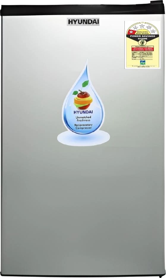 Hyundai HP101PTSG-HDG 92 L 1 Star Single Door Mini Refrigerator Price ...