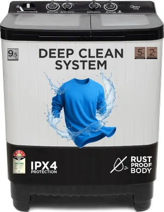 Midea MWMSA095GPG 9.5 Kg Semi Automatic Washing Machine