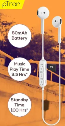 pTron Avento Pro Wireless Earphones