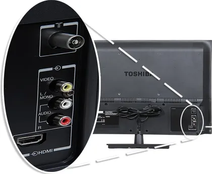 Toshiba 32P2400 81cm (32) LED TV (HD Ready)