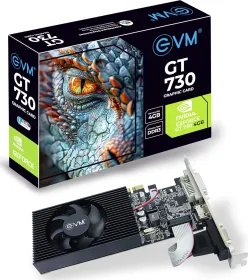 EVM NVIDIA GeForce GT 730 4 GB DDR3 Graphics Card