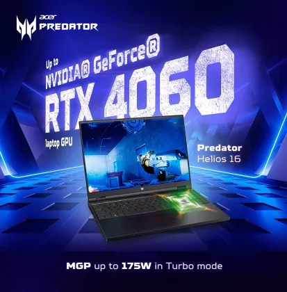 Acer Predator Helios 16 PH16-71 Gaming Laptop (13th Gen Core i7/ 16GB/ 512GB SSD/ Win11/ 8GB Graph)