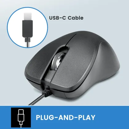 Perixx Perimice 221C Wired Mouse - image 3