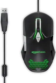AmazonBasics ABIM03 Wired Optical Gaming Mouse