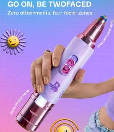 Bombae Two-Faced Face and Eyebrow Trimmer