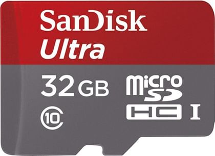 SanDisk SDSDQUAN-032G-G4A 32GB UHS-I 48MB/s Class 10 Ultra Micro SDHC Card