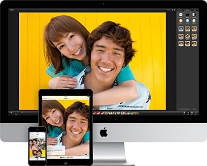 Apple iMac ME087HN/A (4th Generation Intel Quad Core i5/ 8GB/ 1TB/ MAC OS/ 1GB Graph)