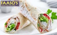Flat 50% OFF on Faasos Wraps on Minimum Order of Rs. 350 or More | For All Users