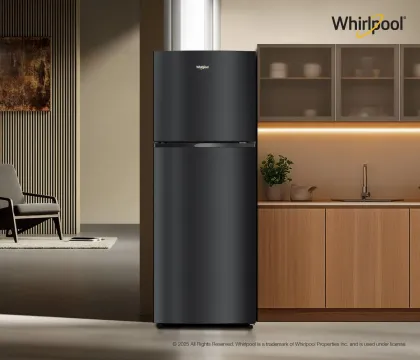 Whirlpool NEO SP278 PRM Lunar Black-Y 235 L 2 Star Double Door Refrigerator