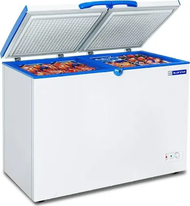 Blue Star CHFDD300MGPW 300 L Double Door Deep Freezer