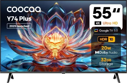 Coocaa Y74 Plus 55 inch Ultra HD 4K Smart LED TV (55Y74 Plus)