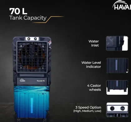 Havai Thunder 75 70 L Desert Air Cooler