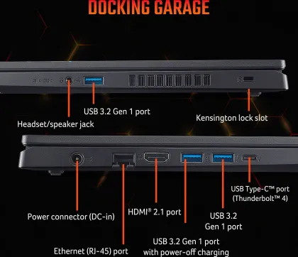 Acer Nitro V ANV15-52 NH.QZ9SI.002 Gaming Laptop (13th Gen Core i5/ 16GB/ 512GB SSD/ Win11/ 8GB RTX5050)