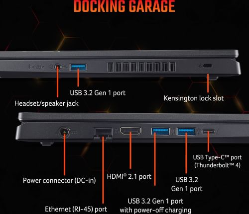 Acer Nitro V ANV15-52 NH.QZ9SI.002 Gaming Laptop (13th Gen Core i5/ 16GB/ 512GB SSD/ Win11/ 8GB RTX5050)