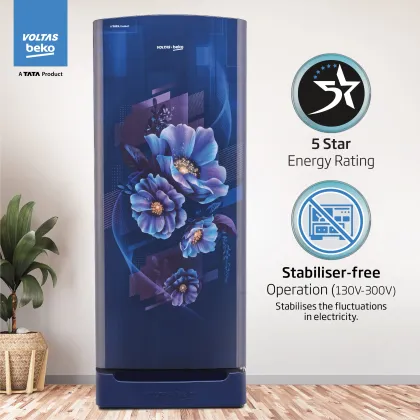 Voltas Beko RDC240A 208 L 5 Star Single Door Refrigerator