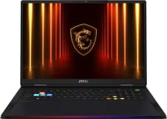 MSI Raider A18 HX A9WJG-283IN Gaming Laptop (AMD Ryzen 9 9955HX3D/ 64GB/ 2TB SSD/ Win11/ 24GB RTX 5090 Graphics )