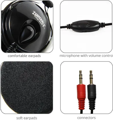 Zebronics Zeb-Pleasant Wired Headset Price in India 2025, Full