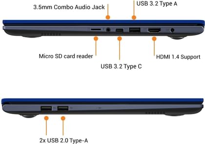 Asus VivoBook Ultra 15 X513EA-EJ331TS Laptop (11th Gen Core i3/ 8GB/ 256GB SSD/ Windows 10)