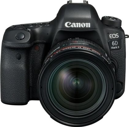 Canon EOS 6D Mark II 26.2MP DSLR Camera (24-70mm Lens)