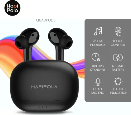 Hapi Pola Quadpods True Wireless Earbuds