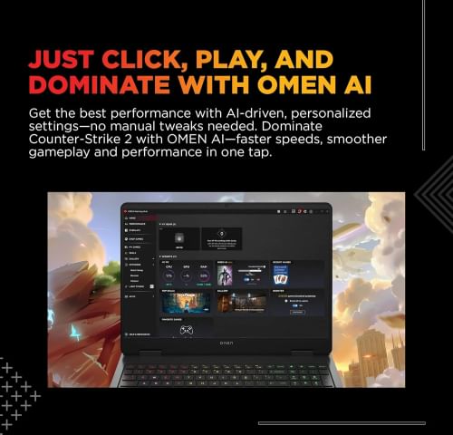 HP Omen 16-ap0182AX Gaming Laptop (AMD Ryzen 9 8940HX/ 24GB/ 1TB SSD/ Win11/ 8GB RTX 5070 Graph)