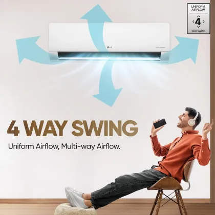 LG US-Q14YNZE 1 Ton 5 Star 2025 Inverter Split AC