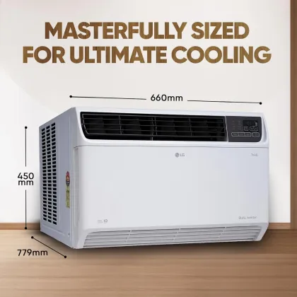 LG UW-Q18WWZA 1.5 Ton 5 Star 2025 Dual Inverter Window AC
