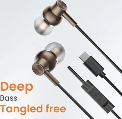 JUST CORSECA SyncVibe Type-C Wired Earphones