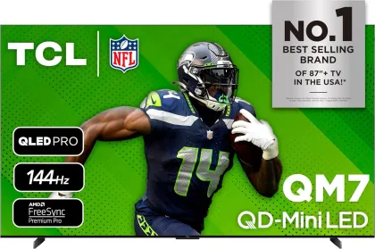 TCL Q Class QM7 75 inch Ultra HD 4K Smart QD-Mini LED TV (75QM751G)