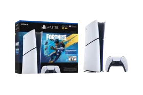 Sony PlayStation 5 Slim Digital Edition Gaming Console – Fortnite Flowering Chaos Bundle